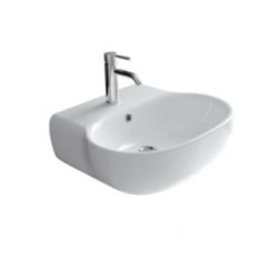 ERGO lavabo cm 55x48xh18, monoforo