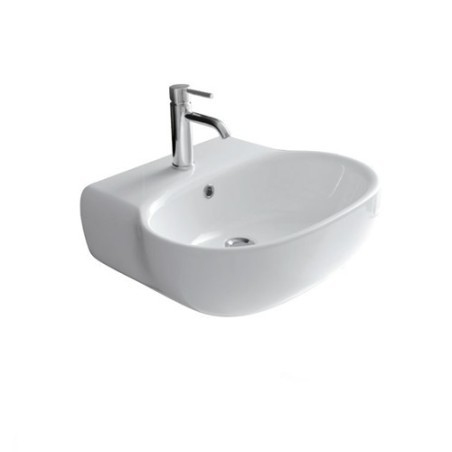 ERGO lavabo cm 55x48xh18, monoforo