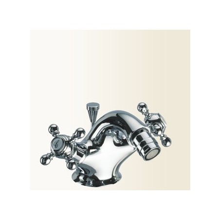 PAPIRO monoforo per bidet finitura cromo-oro