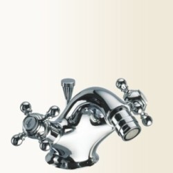 PAPIRO monoforo per bidet finitura vecchio rame