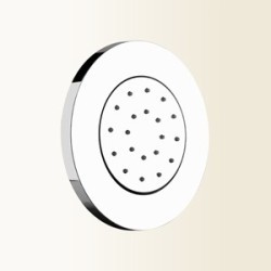 WELLNESS Soffioncino tondo ad incasso cromo