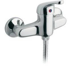 FB40 monocomando doccia esterno con duplex