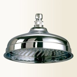 WELLNESS soffione retrò diam.200 in ottone finitura vecchio bronzo