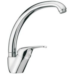 NEOMIX miscelatore monocomando con leva laterale finitura cromo