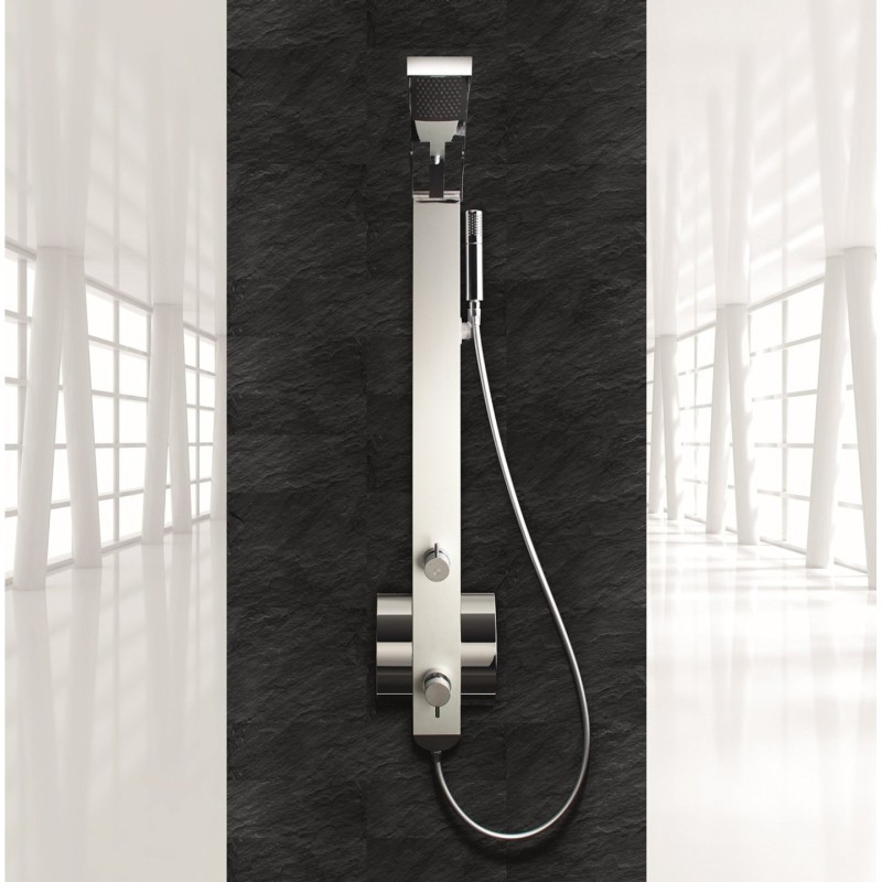 IDEA pannello doccia con miscelatore monocomando