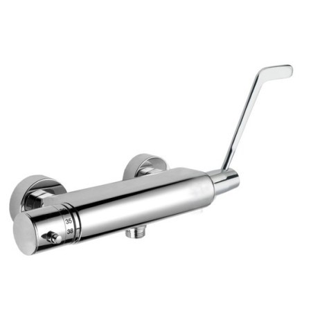 Thermomat miscelatore termostatico doccia esterno ATTACCO INFERIORE LEVA CLINICA