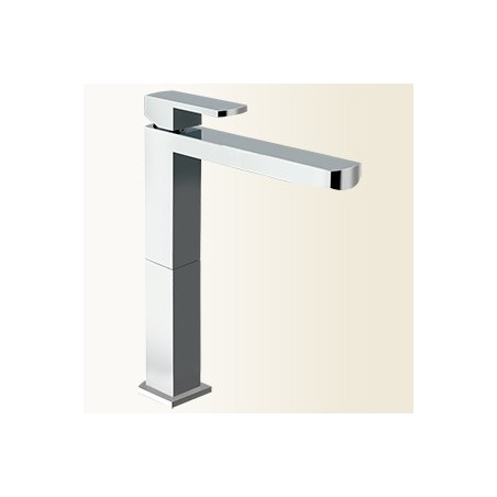 SOPHIE miscelatore monocomando lavabo con prolunga 200mm finitura nickel spazzolato