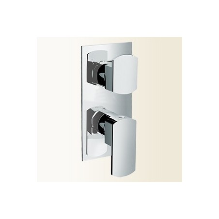 SOPHIE miscelatore monocomando doccia/vasca incasso con deviatore 4 uscite finitura cromo