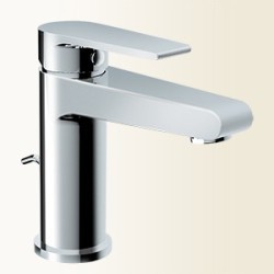 KYRO miscelatore monocomando lavabo con scarico automatico finitura cromo