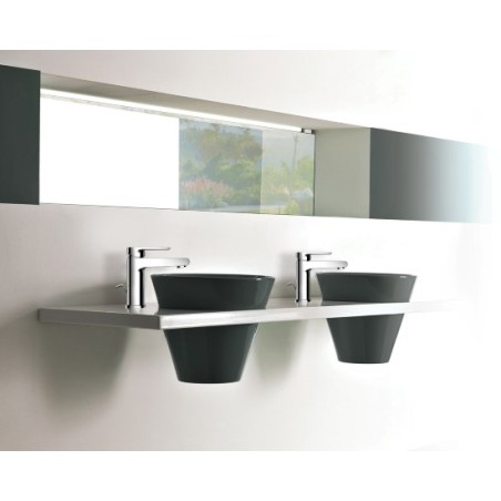 KYRO miscelatore monocomando lavabo con scarico automatico finitura cromo