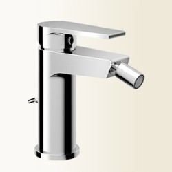 KYRO miscelatore monocomando bidet con scarico automatico finitura cromo