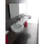 TUTTO-EVO lavabo sospeso 75 dx