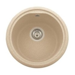 ATLANTIC 43.10 Lavello cucina tondo finitura ultrametal 41 alluminio