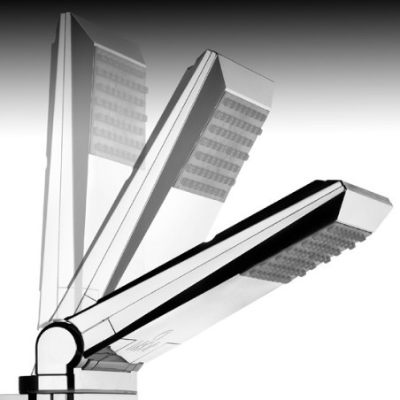 PRISMA pannello doccia monocomando 185 finitura satinato