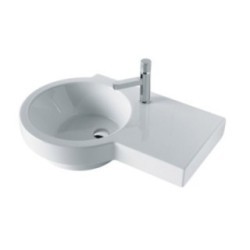 TUTTO-EVO lavabo sospeso 75 sx