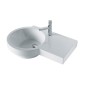 TUTTO-EVO lavabo sospeso 75 sx