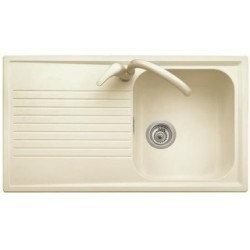 ATLANTIC 86.10 Lavello cucina ad una vasca più scolapiatti finitura micro ultragranit 94 avena