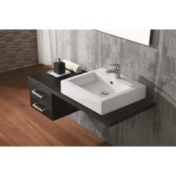 VESNA lavabo da appoggio/sospeso 53 x 48.5 cm