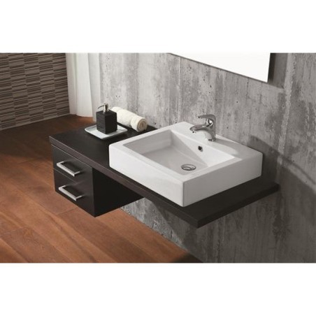 VESNA lavabo da appoggio/sospeso 53 x 48.5 cm