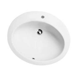 STANDARD Lavabo incasso soprapiano monoforo