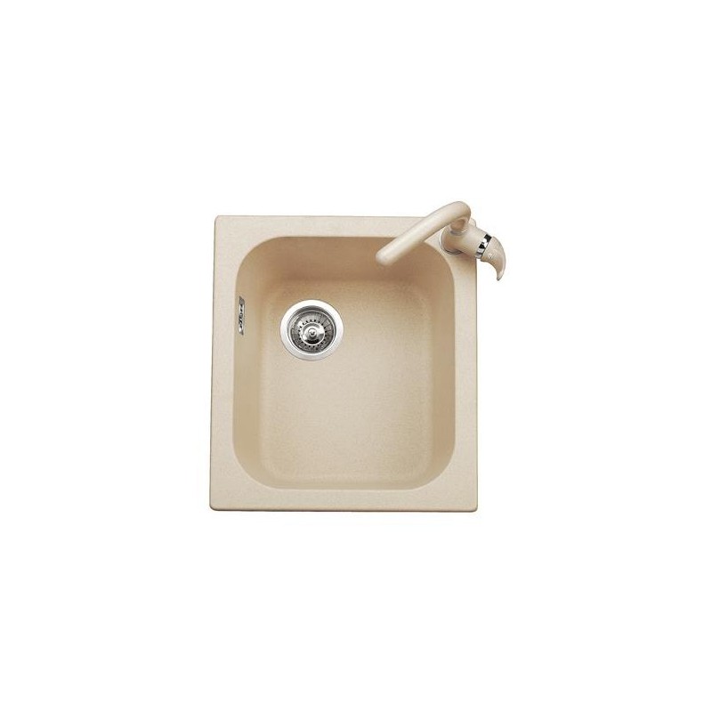 HARMONY 43.10 Lavello cucina ad una vasca finitura ultrametal 44 nero