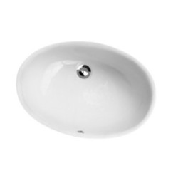 SOTTOPIANO OVALE lavabo sottopiano