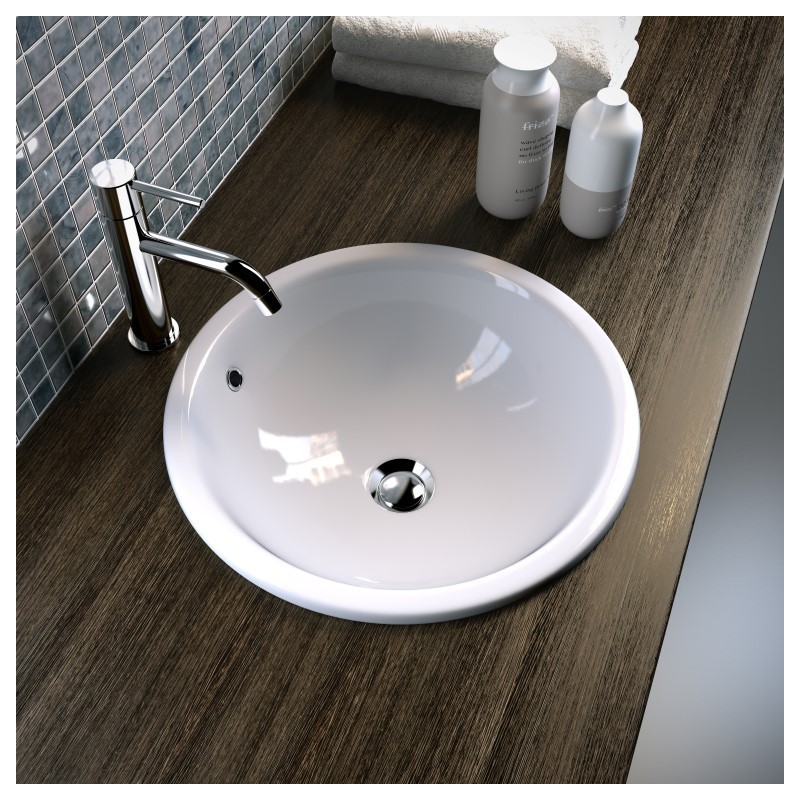TRIS lavabo appoggio/incasso/soprapiano/sottopiano