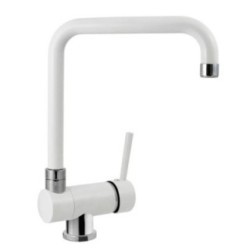 NOVOMIX miscelatore monocomando con canna abbattibile finitura microultragranit 56 jasmine