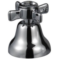 BIJOU rubinetto d'arresto 1/2pollice finitura cromo