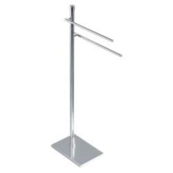 DECO' Piantana porta salviette con 2 bracci mobili