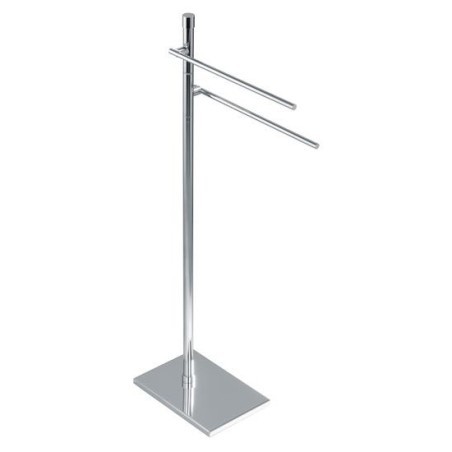 DECO' Piantana porta salviette con 2 bracci mobili