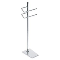 TIFFANY Piantana porta salviette con due bracci mobili