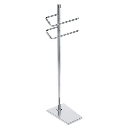 TIFFANY Piantana porta salviette con due bracci mobili