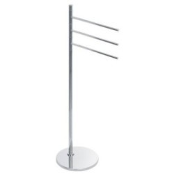 ZENITH Piantana porta salviette con tre bracci mobili