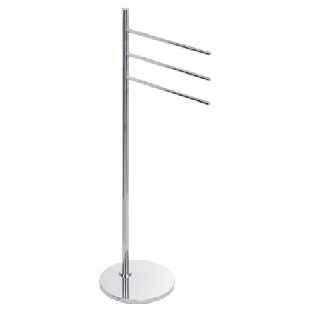 ZENITH Piantana porta salviette con tre bracci mobili