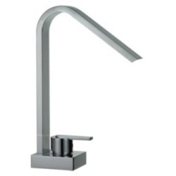 FILO miscelatore lavabo con scarico click-clack finitura cromo