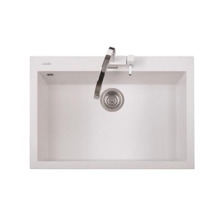 ONE 76.10 Lavandino cucina ad una vasca finitura micro ultragranit 55 sahara