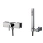 FILO miscelatore doccia esterno con kit finitura cromo