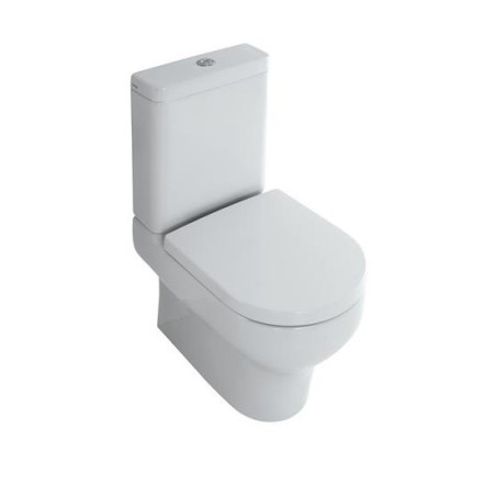 CLEAR vaso monoblocco con cassetta e coprivaso