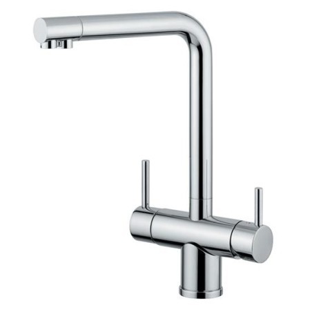 IDEALAQUA miscelatore cucina a 5 vie separate finitura cromo