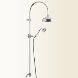 WELLNESS Colonna doccia in ottone retro finitura vecchio rame