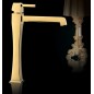 CHARLOTTE miscelatore monocomando lavabo alto finitura oro