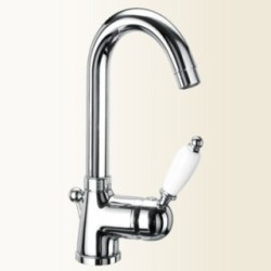 PARENTESI miscelatore monocomando lavabo finitura oro