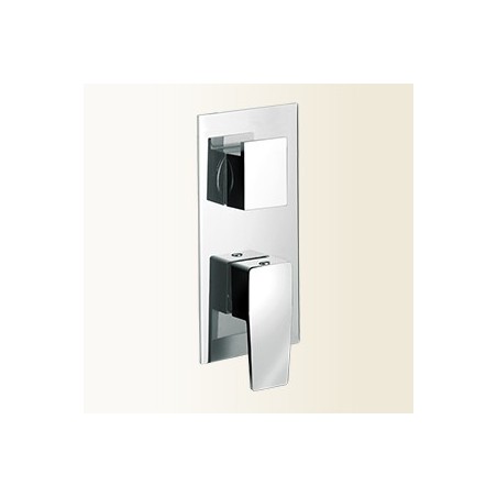 H2Q miscelatore monocomando doccia incasso con deviatore a 4 uscite finitura cromo