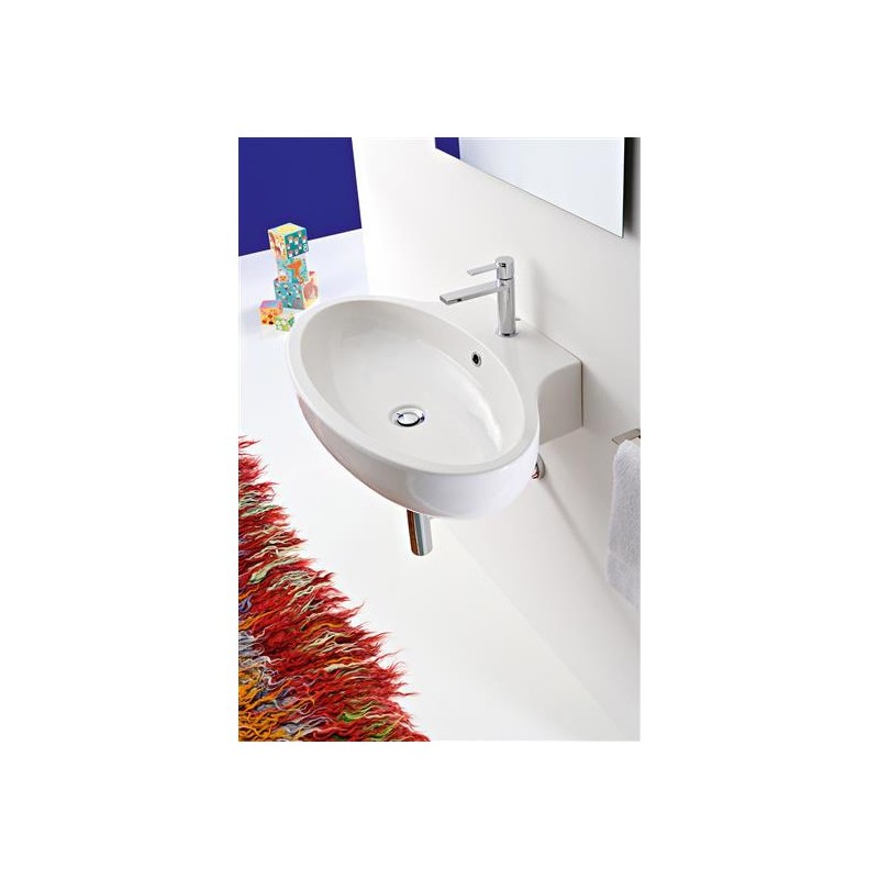 PLANET lavabo da appoggio o sospeso