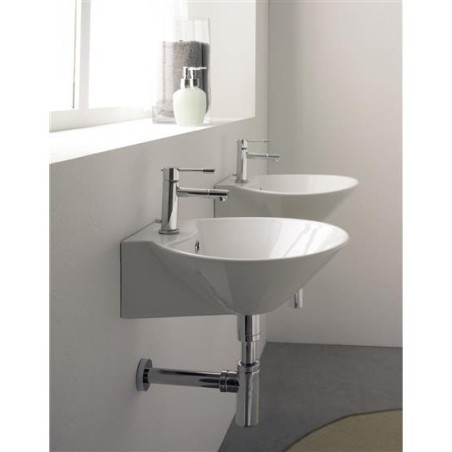 CONO R lavabo da appoggio o sospeso