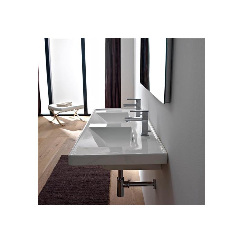 ML 120x47 lavabo da incasso o sospeso