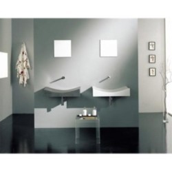 TSUNAMI 90 lavabo da appoggio o sospeso