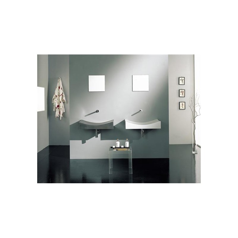 TSUNAMI 90 lavabo da appoggio o sospeso