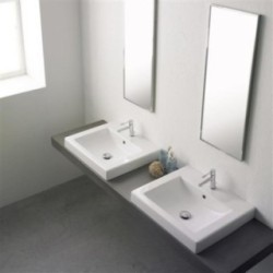 SQUARE 50A lavabo da incasso